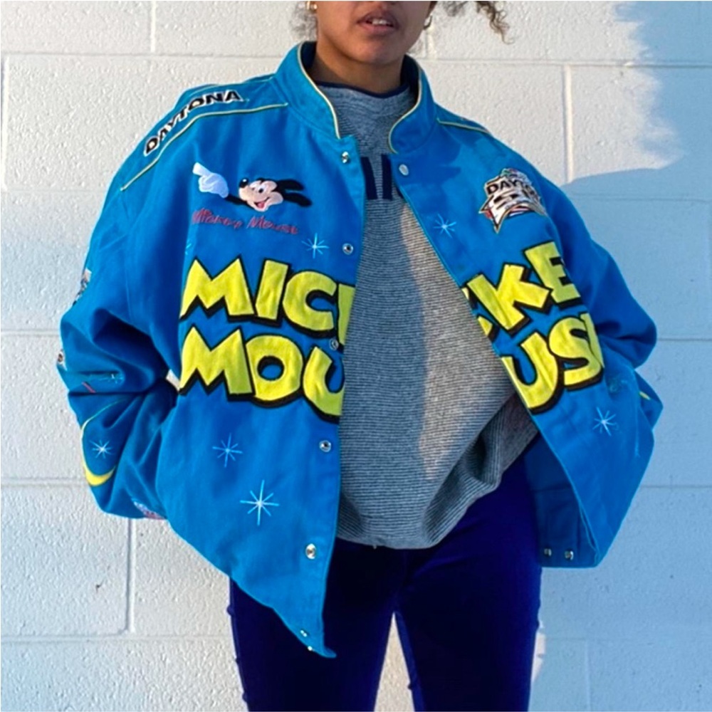 Vintage ‘04 Daytona 500 Mickey Bomber Jacket